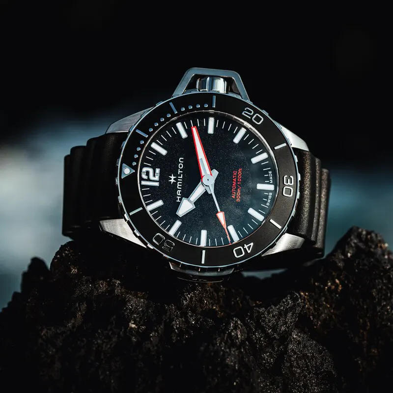 Hamilton Khaki Navy Frogman Auto Automatic Men's Watch- H77455330